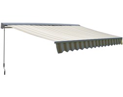 Rojaplast markiza 4x2,5m z obudową, wzór 318, DOSTAWA GRATIS, BEZPŁATNY ODBIÓR: WROCŁAW!