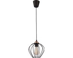 Lampa wisząca druciana zwis oprawa TK Lighting Galaxy 1x60W E27 czarna/ miedź 1640