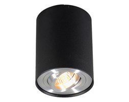 Lampa spot tuba okrągła sufitowa Zuma Line Rondoo 1x50W GU10 czarny 89201