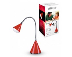 KAMEL Nilsen PX001 Lampka biurkowa / nocna LED CZERWONA -