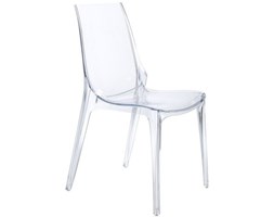 Krzesło Vanity Chair transparentne