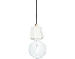 Lampa wisząca Marble I Biała