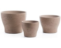 Donica Lux cement brązowa (3/set)
