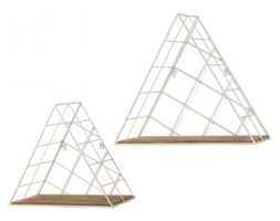 Półki Trendy białe (2/set)