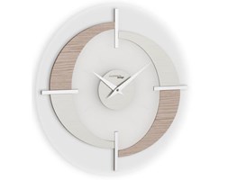 Zegar ścienny Modus Veined White, 40 cm - INCANTESIMO DESIGN - DECOSALON - Zakupy bez ryzyka