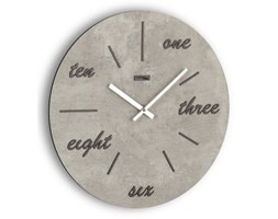 Zegar ścienny Urbanum Colore Grigio, 40 cm - INCANTESIMO DESIGN - DECOSALON - Zakupy bez ryzyka
