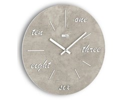 Zegar ścienny Urbanum Colore Argento, 40 cm - INCANTESIMO DESIGN - DECOSALON - Zakupy bez ryzyka