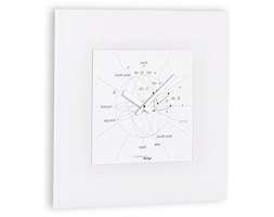 Zegar ścienny Astronomiae 552 BN, biały - INCANTESIMO DESIGN - DECOSALON - Zakupy bez ryzyka