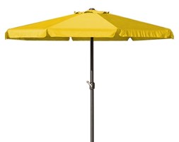 DUŻY PARASOL OGRODOWY O ŚREDNICY 330 Z KORBĄ ŻÓŁTY