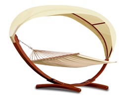DUŻY HAMAK PEŁNY DACH DWUOSOBOWY 2 X 200 CM