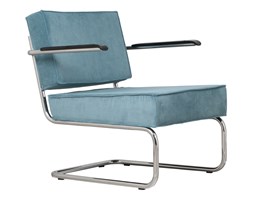 Krzesło Lounge RIDGE RIB ARM niebieskie