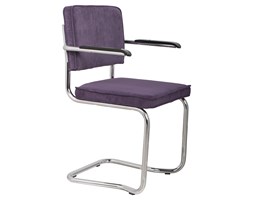 Fotel RIDGE KINK RIB purpurowy 15A