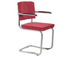 Fotel RIDGE KINK RIB czerwony 21A
