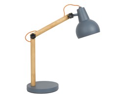 Lampa biurkowa STUDY ciemnoszara