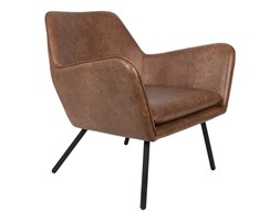 Fotel BON brązowy - White Label Living