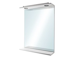 Lustro Alfa 60 cm białe