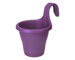 Doniczki CORSICA SINGLE 27x19/26 - winogronowy / grape purple