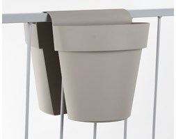 Doniczka BE-UP 33x25/25 cm - piaskowy