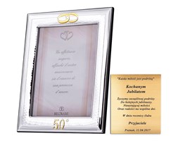 Prezent na ślub ramka na zdjęcie ślubna PR193