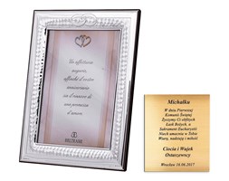 Prezent na ślub ramka na zdjęcie ślubna PR201