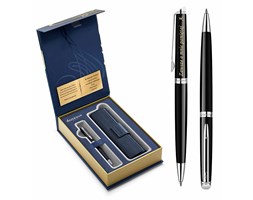 Zestaw Długopis Etui WATERMAN Hemisphere Czarny CT