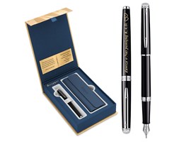 Zestaw Pióro Wieczne WATERMAN Hemisphere Czarne CT