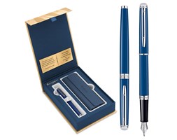 Zestaw Pióro Wieczne WATERMAN Hemisphere Blue CT
