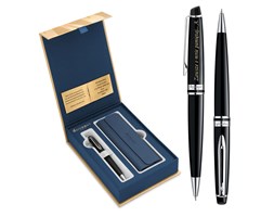 Zestaw Długopis Etui WATERMAN Expert Czarny CT