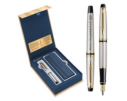 Zestaw Pióro Wieczne WATERMAN Expert Stalowe GT