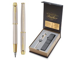Pióro Parker IM Brushed Metal GT GRAWER PRESTIGE