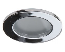 PP Design 823 CH OPRAWA HALOGENOWA LED WPUSZCZANA OCZKO CHROM MR16 GU10 GU5,3 HERMETYCZNA IP65