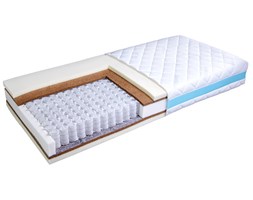 Materac EREBU DREAM JANPOL kieszeniowo-piankowy : Rozmiar - 80x200, Pokrowce Janpol - Ecosphere Tencel