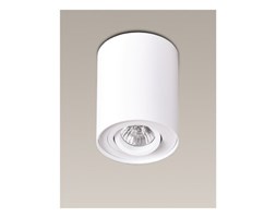 Plafon tuba lampa sufitowa oprawa spot MAXlight Basic Round 1x50W GU10 biały C0067 + żarówka LED za 1zł !