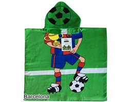 RĘCZNIK Z KAPTURKIEM DLA DZIECI, PONCHO