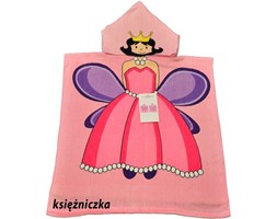 RĘCZNIK Z KAPTURKIEM DLA DZIECI, PONCHO