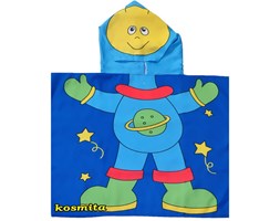 RĘCZNIK Z KAPTURKIEM DLA DZIECI, PONCHO