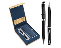 Zestaw Długopis Etui WATERMAN Expert Czarny MAT CT