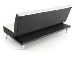 Sofa tapicerowana Vectra rozkładana biała czarna