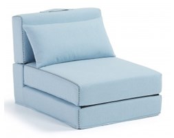 Fotel Arty rozkładany blue