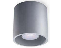 Lampa sufitowa / plafon Sollux Lighting ORBIS 1 GREY SL.0018
