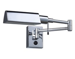 Kinkiet lampa ścienna Italux Senti 1x40W E14 satyna nikiel 3101/1