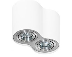 AZzardo Lampa techniczna Bross 2 White/Alu