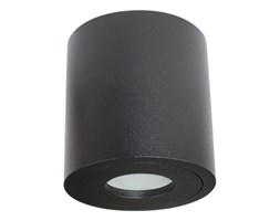 PP Design P 203 IP44 PLAFON NOWOCZESNA LAMPA SUFITOWA OPRAWA NATYNKOWA CZARNY GU10 LED IP44 HERMETYCZNA