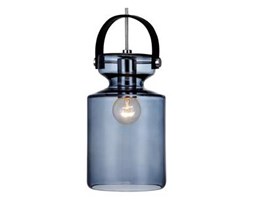 Industrialna LAMPA wisząca MILK 105779 Markslojd szklana OPRAWA zwis loft niebieski