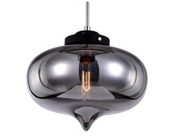 Skandynawska LAMPA wisząca HEART MDM2096/1 A Italux szklana OPRAWA zwis szkło lustrzane