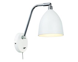 Kinkiet LAMPA ścienna FREDRIKSHAMN 105026 Markslojd industrialna OPRAWA metalowa klosz biały