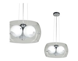 LAMPA wisząca LOLA 8999328 Spotlight OPRAWA metalowa chrom biała