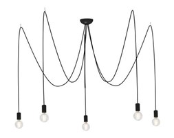 Industrialna LAMPA wisząca SPIDER 6788 Nowodvorski zwis OPRAWKA kable przewody pająk czarny