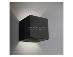 Kinkiet LAMPA ścienna MAXI CUBE wall 22411-0000-U8-PH-kolor Aqform kwadratowa OPRAWA metalowa kostka