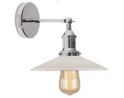 Industrialna LAMPA ścienna EINDHOVEN LOFT NO. 3 MCH LA042/W Altavola OPRAWA metalowa KINKIET chrom biały